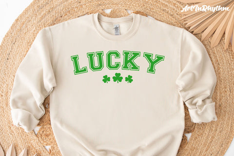 St. Patrick's Day Lucky svg SVG Artinrhythm shop 