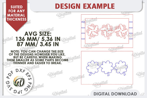 St. Patrick’s Day Mini Signs LaserCut Bundle. Wall Decor SVG SVG Evgenyia Guschina 