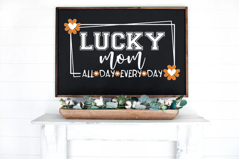 St Patrick's Day PNG, Lucky Mom All Day,St Pawtrick's Cats png, Funny St Patrick's png, St Patrick's Day png, Irish Shamrock png Sublimation Creativeart88 