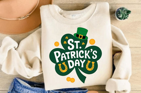 St Patricks Day PNG Shamrock Sublimation Design Sublimation Regulrcrative 