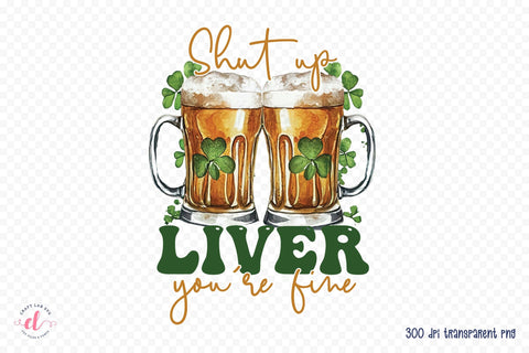 St. Patrick's Day PNG Sublimation Design Sublimation CraftLabSVG 