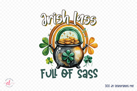 St. Patrick's Day PNG Sublimation Design Sublimation CraftLabSVG 