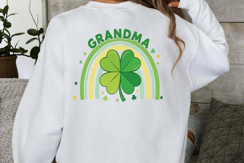 St Patrick's Day Quote Design, St patrick's Grandma, Irish Boho SVG FiveStarCrafting 