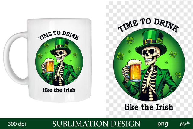 St Patricks Day Quote Sublimation. Sarcastic Quote PNG Sublimation Olga Terlyanskaya 