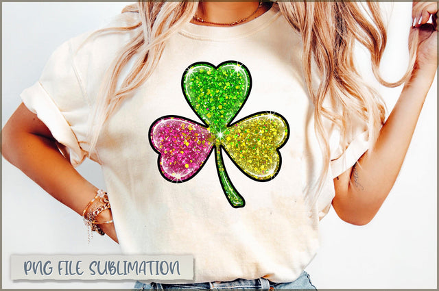 St Patricks Day Shamrock PNG Sublimation Shetara Begum 