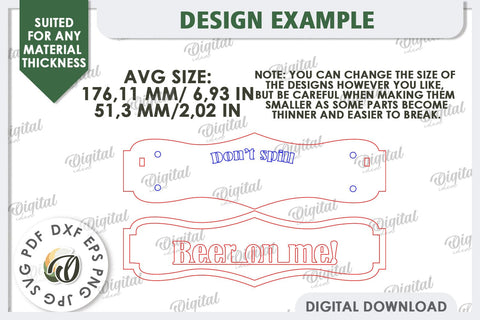St Patrick's Day Sign Laser Cut. Lucky Charm Tiered Tray SVG SVG Evgenyia Guschina 