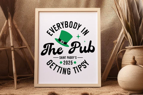 St Patrick's Day Sign SVG Bundle SVG Regulrcrative 