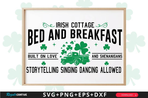 St Patrick's Day Sign SVG Bundle SVG Regulrcrative 
