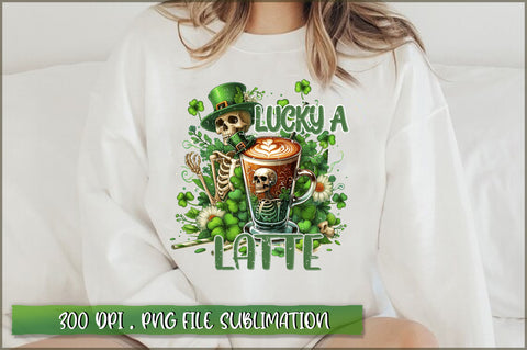 St Patrick's Day Skeleton Sublimation Bundle Sublimation Shetara Begum 