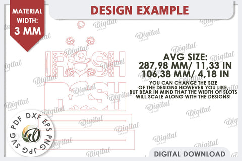 St Patrick's Day Stand Decor Laser Cut Bundle. Lucky Charms SVG Evgenyia Guschina 