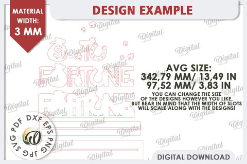 St Patrick's Day Stand Decor Laser Cut. Lucky Charm SVG SVG Evgenyia Guschina 