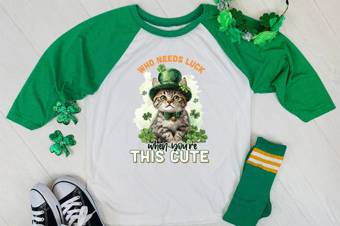 St. Patrick's Day Sublimation Design Sublimation CraftLabSVG 