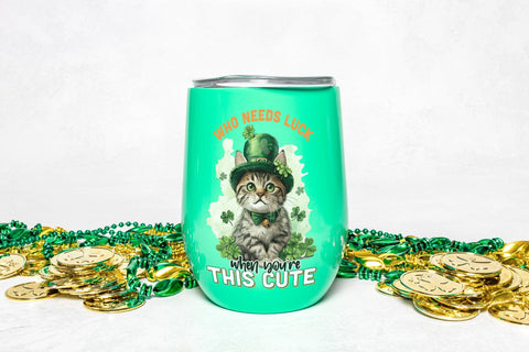 St. Patrick's Day Sublimation Design Sublimation CraftLabSVG 
