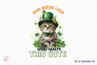 St. Patrick's Day Sublimation Design Sublimation CraftLabSVG 