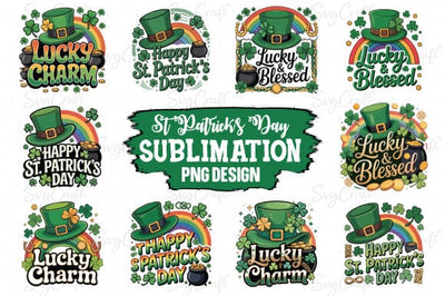 St Patrick's Day Sublimation Design SVG Svgcraft 