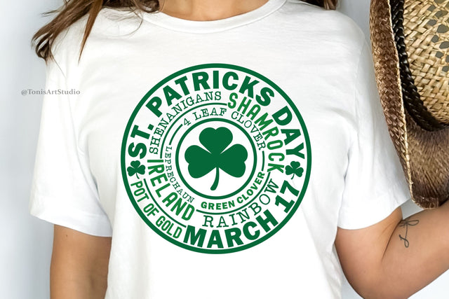 St. Patrick's Day Subway Art SVG | Cut Files | Irish Svg SVG TonisArtStudio 