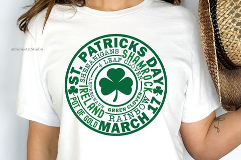 St. Patrick's Day Subway Art SVG | Cut Files | Irish Svg SVG TonisArtStudio 