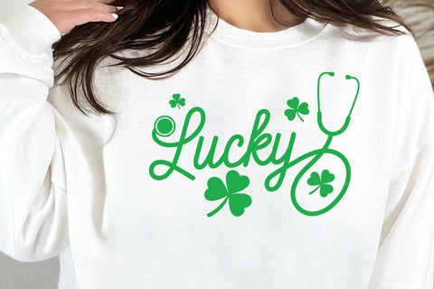 St Patricks Day SVG Bundle, Gift for Mom SVG, Irish Svg, Shamrock Svg, Clover Svg SVG DesignDestine 