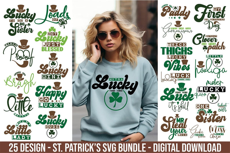 St Patrick's Day SVG Bundle, Lucky SVG, Irish SVG SVG orpitasn 