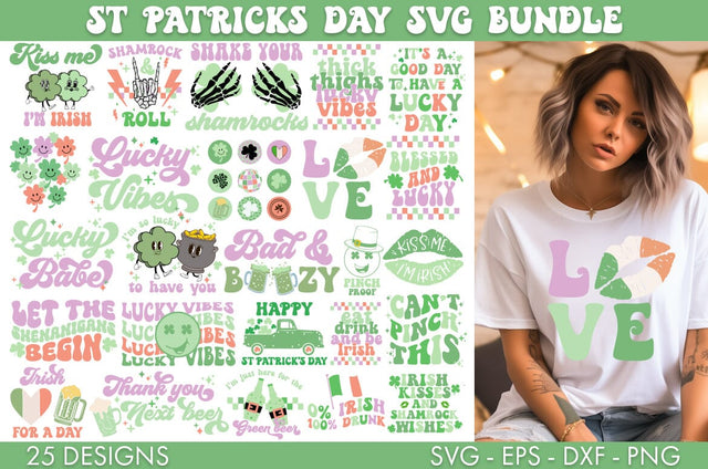 St Patrick's Day SVG Bundle Sublimation Cut file SVG Freeling Design House 