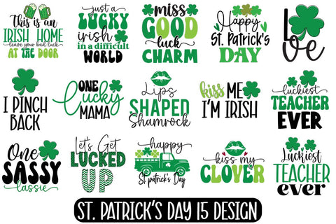 St Patrick's Day SVG Bundle SVG CraftingStudio 