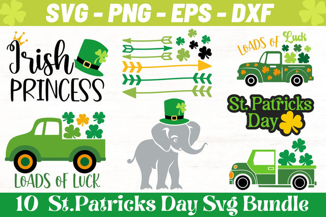 St Patricks Day SVG Bundle SVG Regulrcrative 