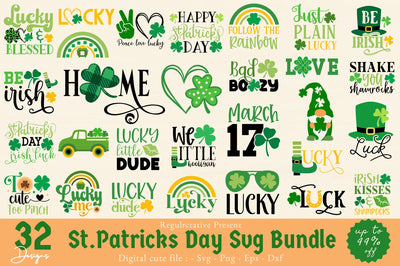St Patrick's Day Svg Bundle SVG Regulrcrative 