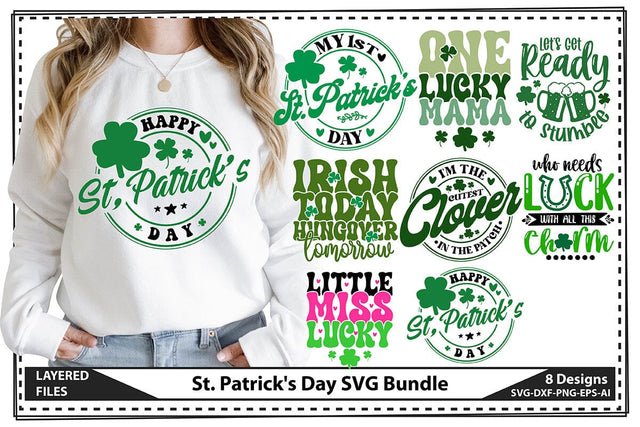 St. Patrick's Day SVG Bundle SVG shah alam 