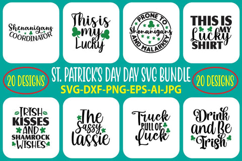 St Patricks Day SVG Bundle SVG Syaman 