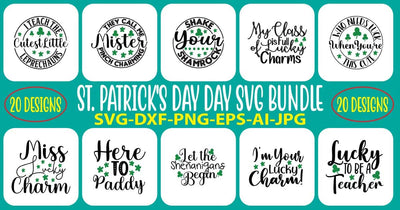 St Patricks Day SVG Bundle SVG Syaman 