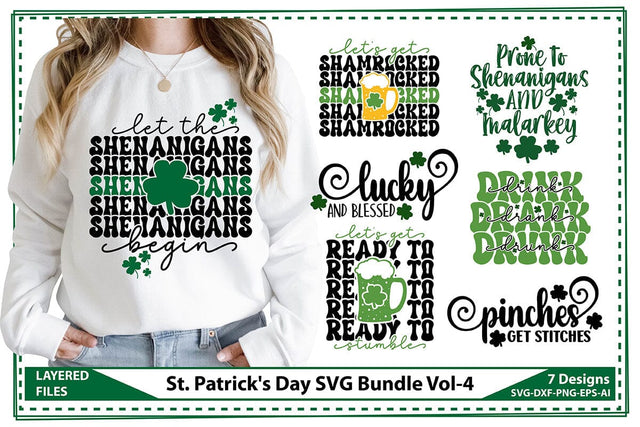 St. Patrick's Day SVG Bundle Vol-4 SVG shah alam 