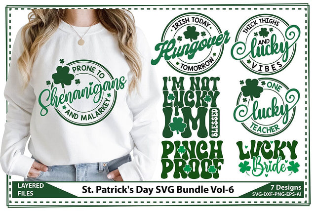 St. Patrick's Day SVG Bundle Vol-6 SVG shah alam 