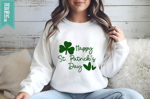 St. Patrick's Day Svg, Lucky Shamrock Shirt Design SVG shah alam 