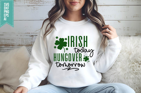 St. Patrick's Day Svg, Lucky Shamrock Shirt Design SVG shah alam 