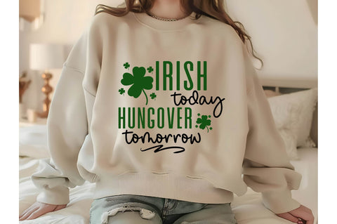 St. Patrick's Day Svg, Lucky Shamrock Shirt Design SVG shah alam 