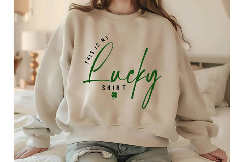 St. Patrick's Day Svg, Lucky Shamrock Shirt Design SVG shah alam 