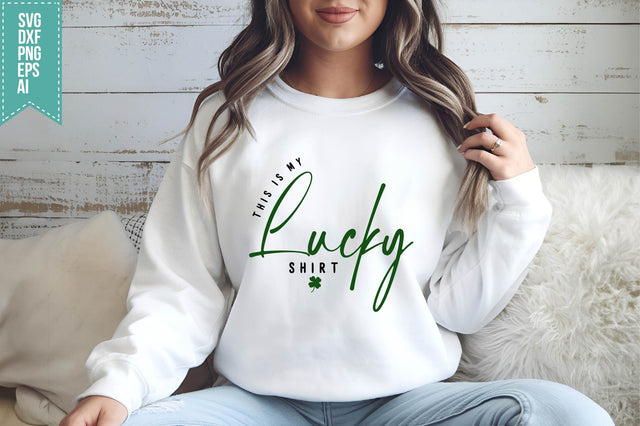 St. Patrick's Day Svg, Lucky Shamrock Shirt Design SVG shah alam 