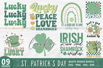 St. Patrick's Day SVG, Png Bundle, Irish SVG, Lucky Bundle SVG FiveStarCrafting 