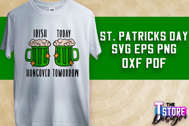 St. Patrick’s Day SVG | SVG Design | T-shirt Design SVG The T Store Design 