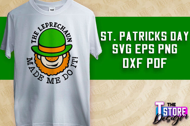 St. Patrick’s Day SVG | SVG Design | T-shirt Design SVG The T Store Design 