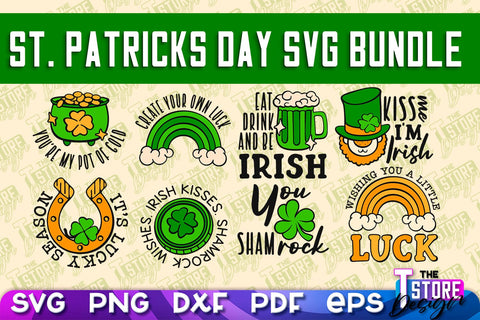 St. Patrick’s Day SVG | SVG Design | T-shirt Design SVG The T Store Design 