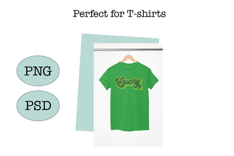 St. Patrick's Day SVG/Sublimation- Lucky Word Art SVG Sharia Morton Designs 