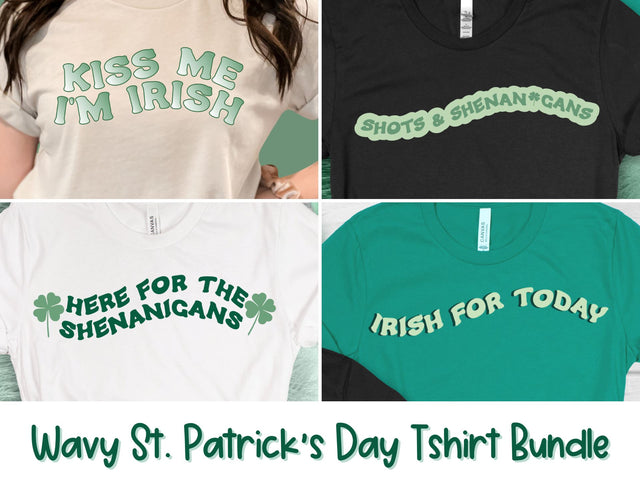 St. Patrick's Day Tshirt Mini Bundle SVG So Fontsy Design Shop 