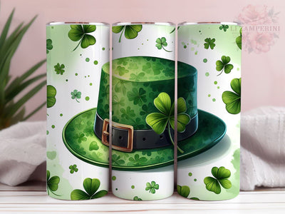 St. patricks Day tumbler png, St Patricks Hat Glitter Tumbler Png, St Patty Day Tumbler Wrap, Straight & Tapered Tumbler Wrap, Instant Digital Download Sublimation Li Zamperini 
