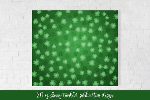 St. Patrick’s Day Tumbler Sublimation. Green Tumbler Wrap Sublimation LaBelezoka 