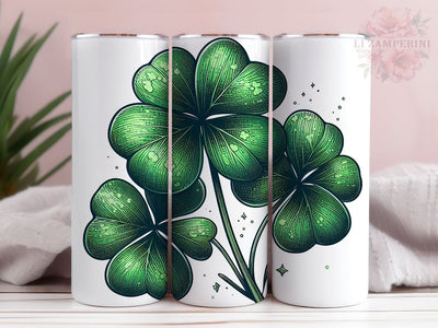 St Patrick’s Day Tumbler Wrap, Shamrock Sublimation, Clover Sublimation, Straight & Tapered Tumbler Wrap, Instant Digital Download Sublimation Li Zamperini 