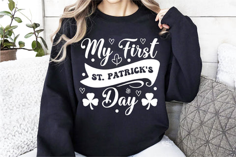 St Patrick's Day White SVG Bundle, Shamrock svg, Irish svg, St Patricks shirt SVG for Cricut, St Patrick's Day Quotes, Funny St Patricks Day Svg SVG Creativeart88 