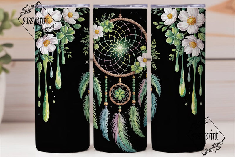 St. Patrick's Dreamcatcher 20oz Tumbler Sublimation sassyprint 