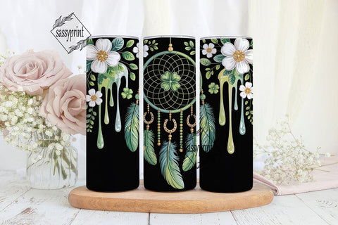 St. Patrick's Dreamcatcher 20oz Tumbler Sublimation sassyprint 