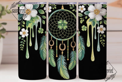 St. Patrick's Dreamcatcher 20oz Tumbler Sublimation sassyprint 